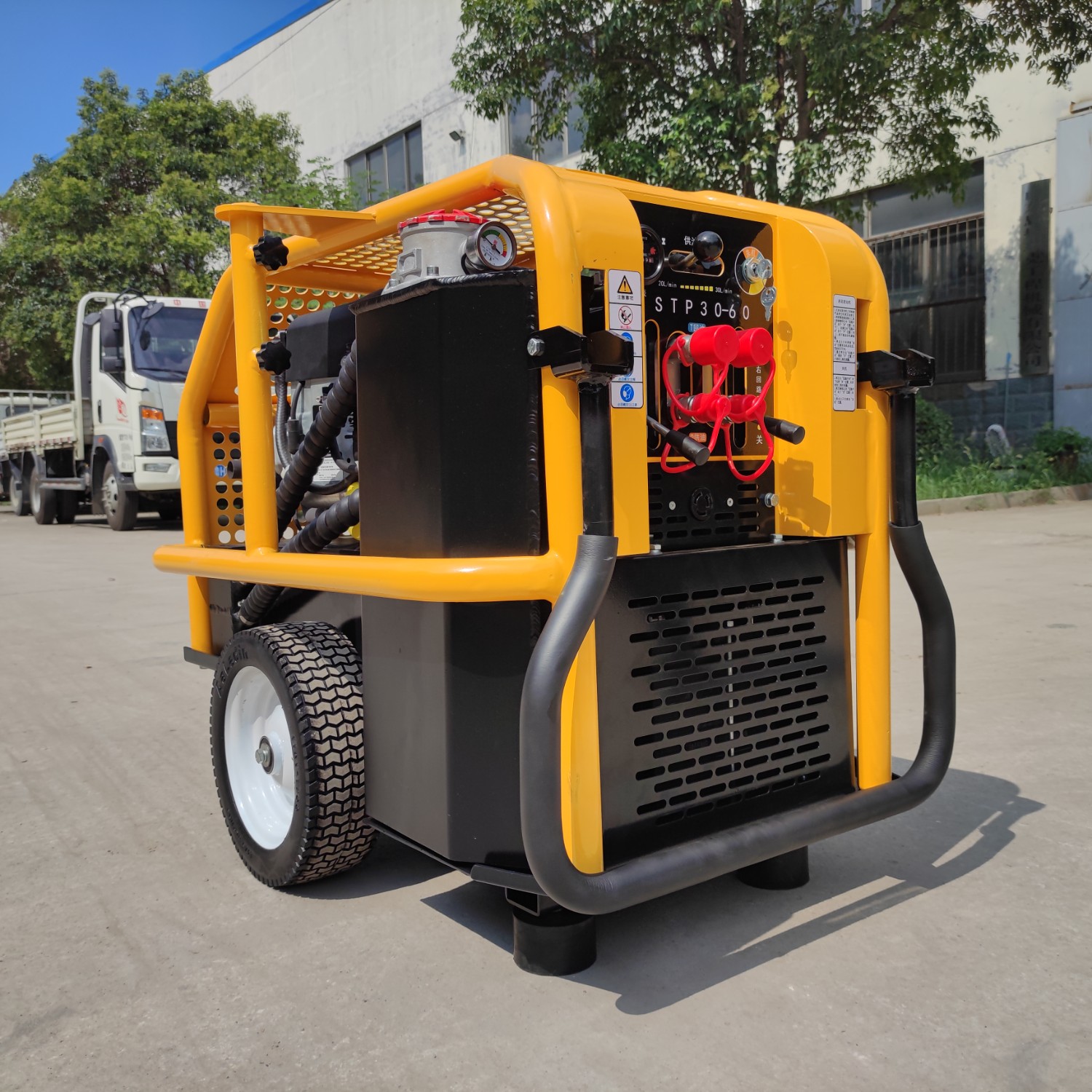 雙回路液壓動(dòng)力站操作前的檢查、準(zhǔn)備工作